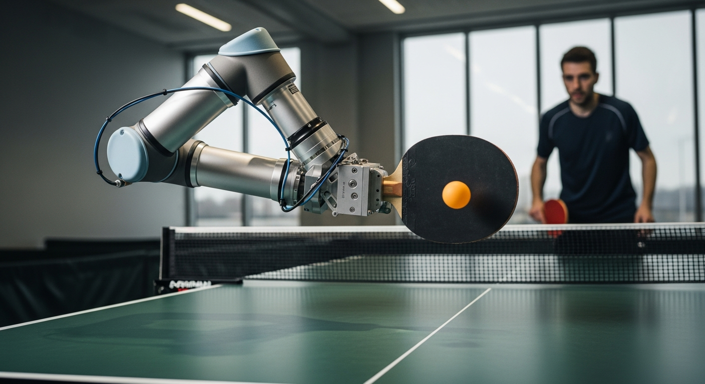 “인간 선수들 멘붕 왔다..” 10년 경력 고수 꺾은 탁구 로봇 등장