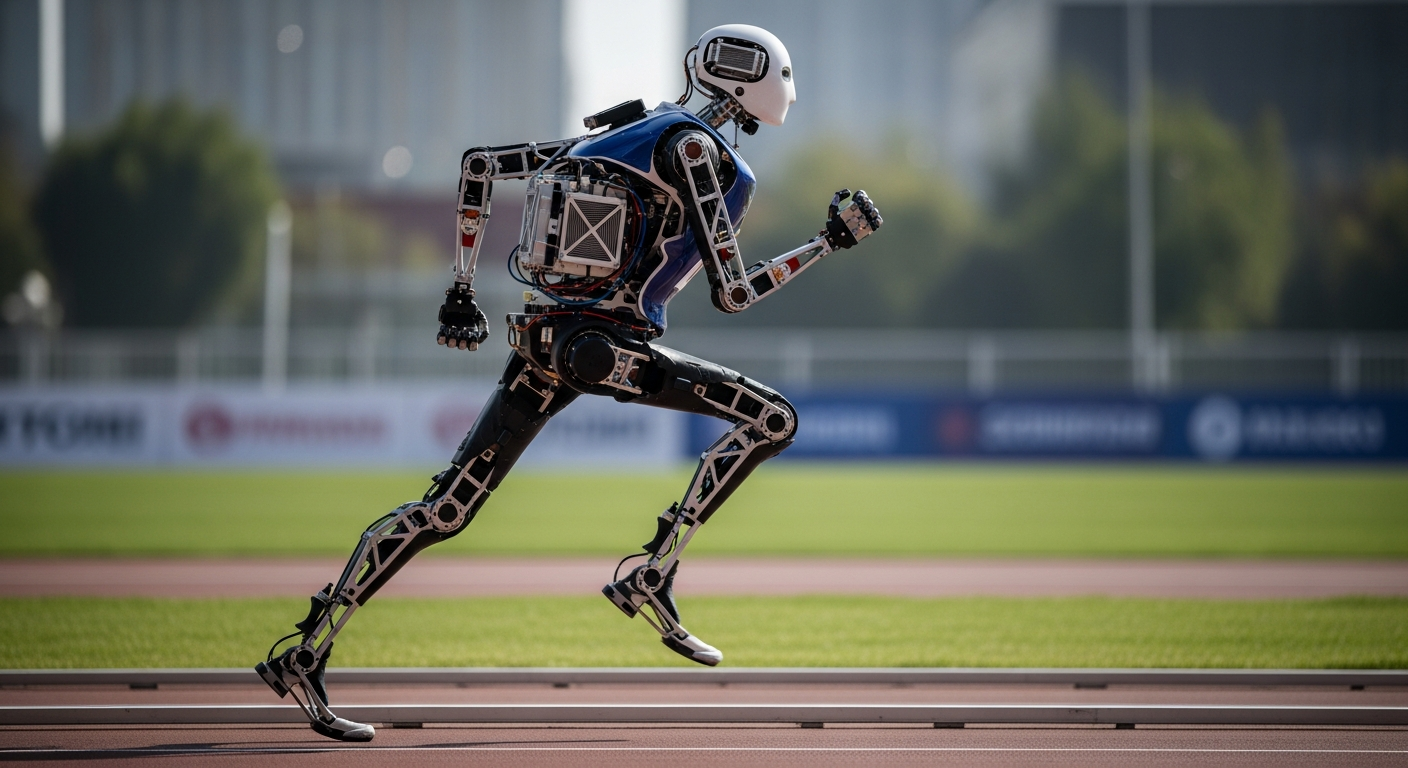 “인간은 이제 끝났다..” 하프마라톤 세계 신기록 50분대 돌파 로봇 등장