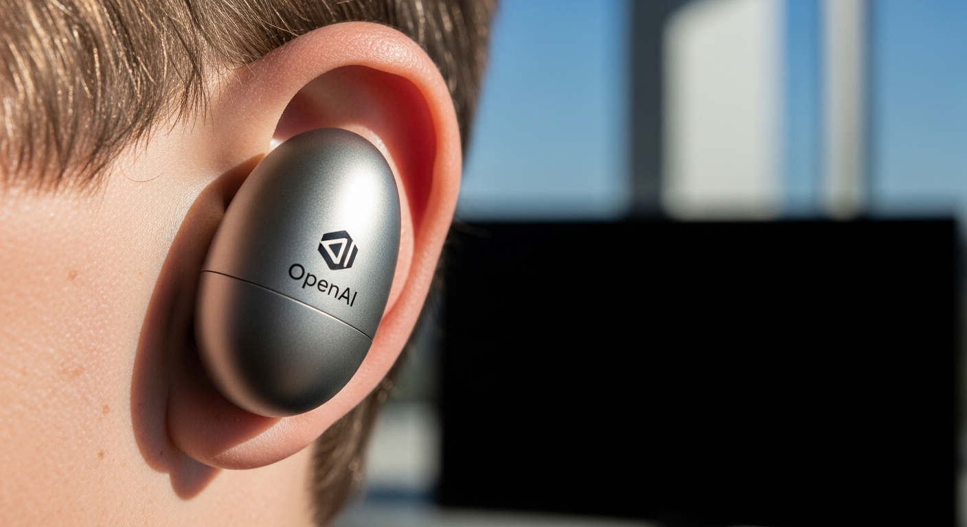 “에어팟 잡는다” 오픈AI가 만든 ‘귀 뒤의 컴퓨터’ 9월 출시