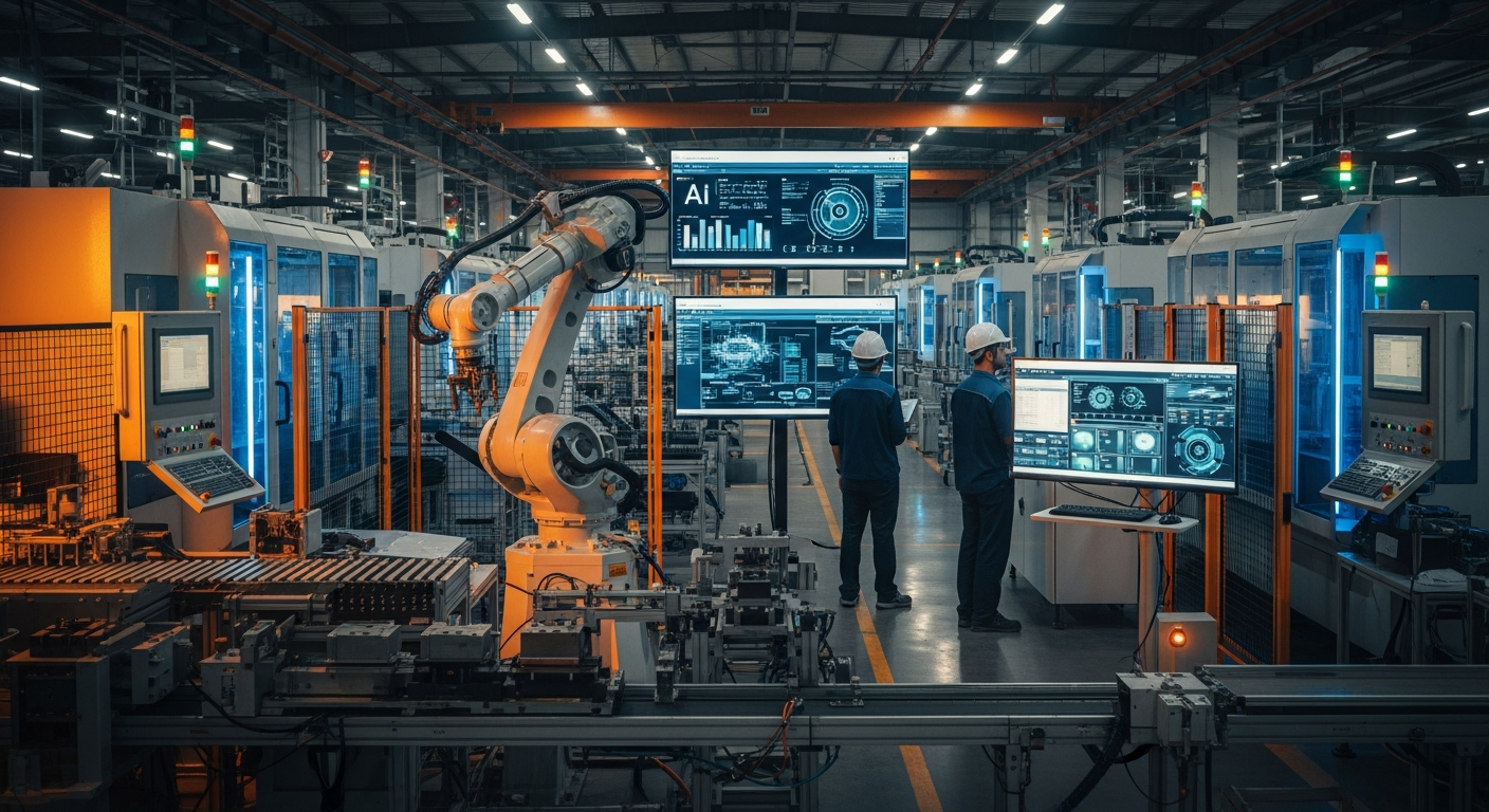 “공장이 알아서 척척?” AI 자율제조 시대, 매출 300억 쏜다