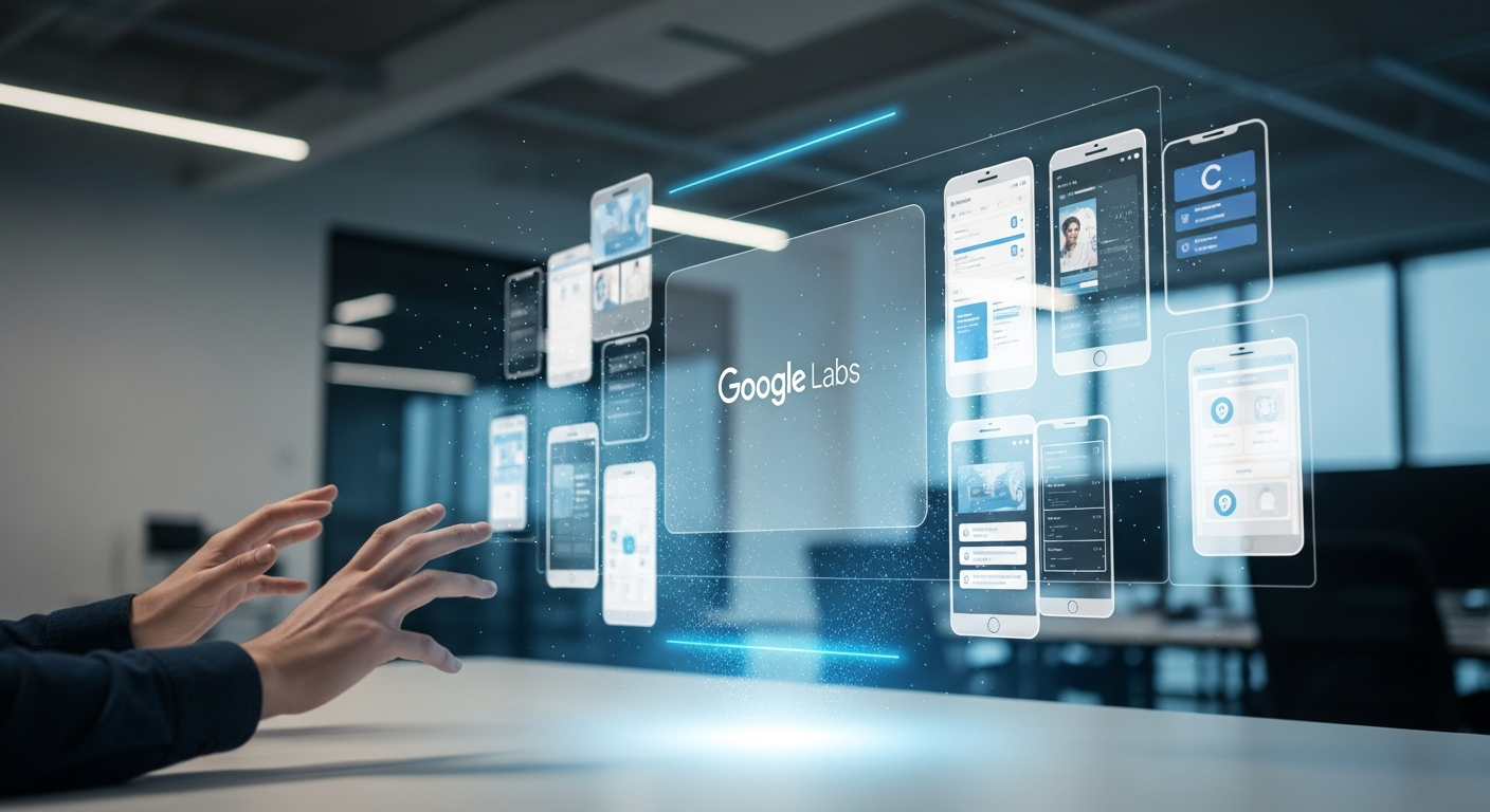 “말만 하면 앱 디자인 완성?” 구글 스티치 바이브 디자인 시대 개막