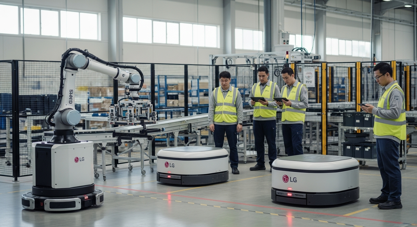 “로봇이 내 동료 된다?” LG CNS 로봇 전환 본격화