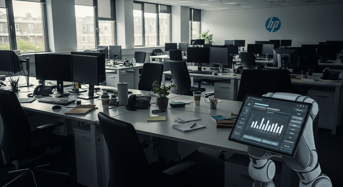 “AI 때문이라는 해고는 거짓말?” HP 6천 명 감원의 진짜 이유