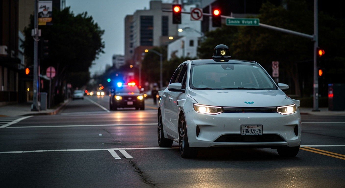 “경찰이 대리운전?” 길 막는 로보택시, 시민 안전 위협하나
