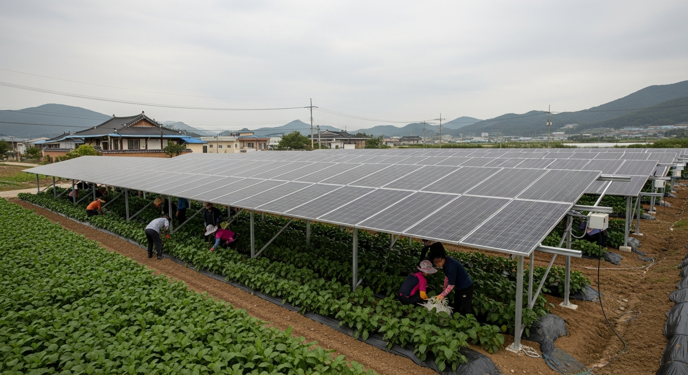 “농사지으며 전기 판다?” 영농형 태양광이 농가 소득 높일 비결