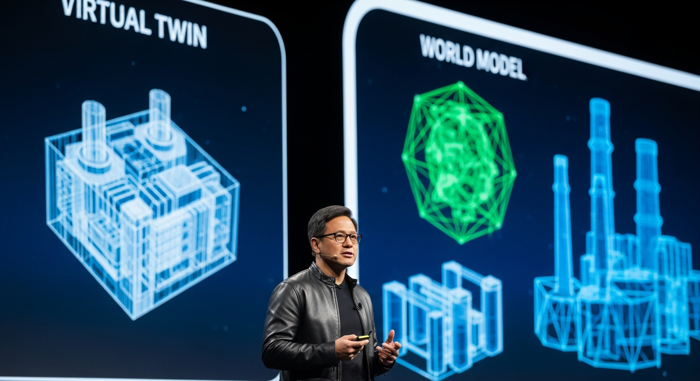 “100만 배 빨라진다” 엔비디아 젠슨 황이 그린 인공지능 공장의 미래