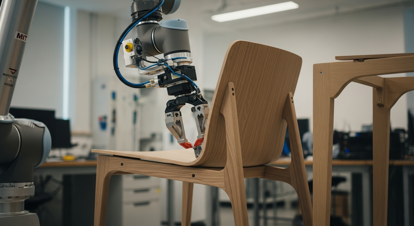 “말만 하면 의자가 뚝딱?” MIT 로봇, 조립 상식 파괴