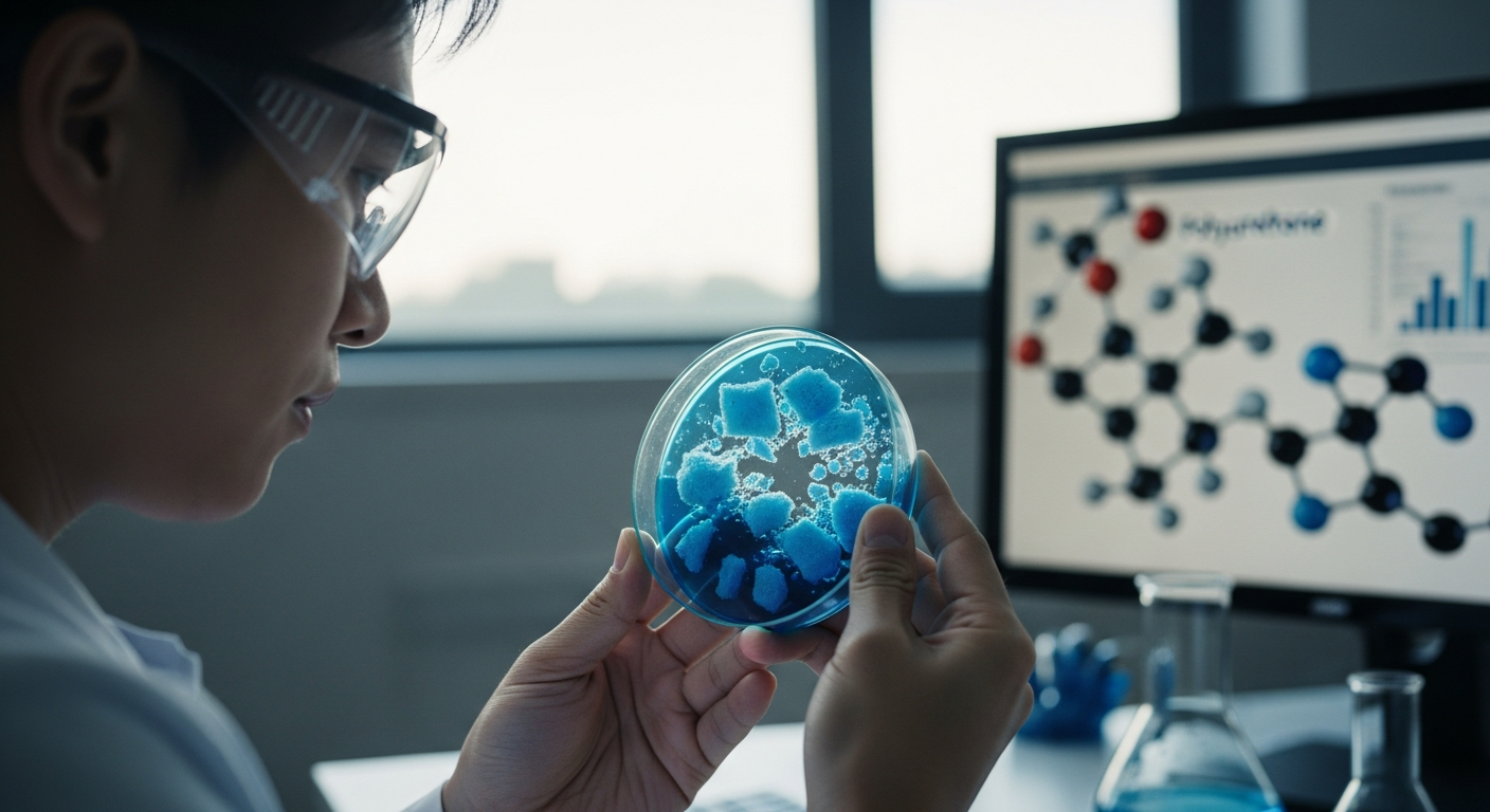 "쓰레기 산 이제 끝났다" 썩지 않던 폴리우레탄, AI가 12시간 만에 녹였다