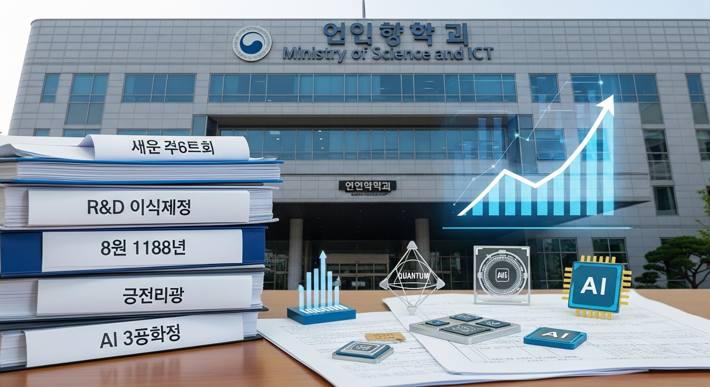 “AI 3강, 꿈 아냐” 8조 원 쏟아붓는 한국, 2026년 대격변 예고