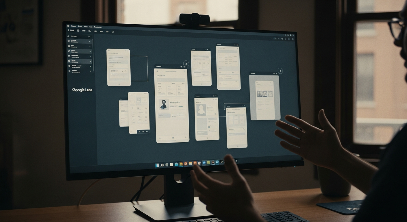 “디자이너 이제 실직?” 구글 스티치 말만 하면 UI 뚝딱 완성