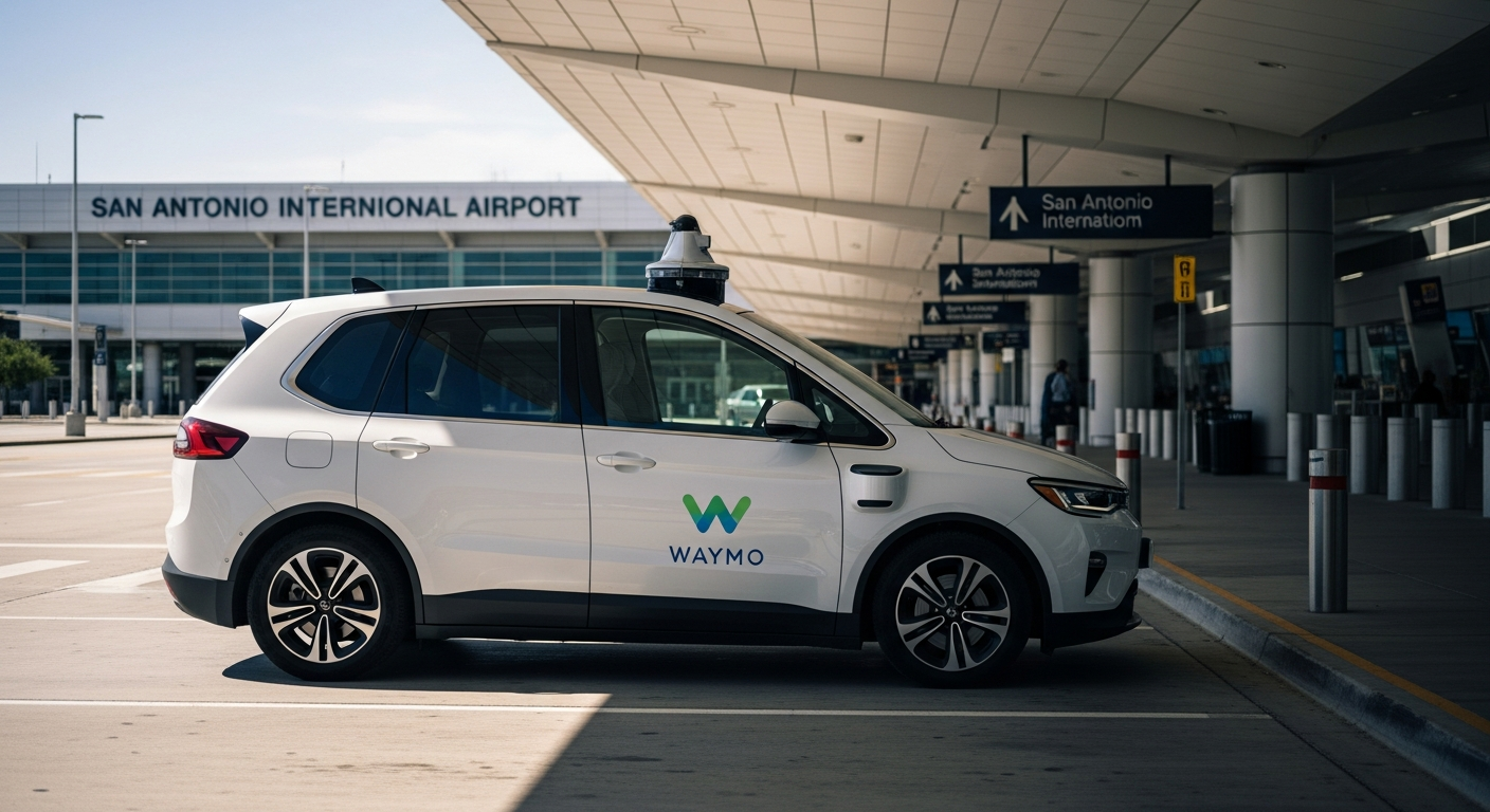 “운전사 없어도 공항 간다?” 웨이모 로보택시 텍사스 상륙에 인파 몰려