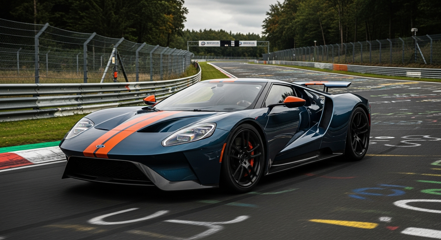 “벤츠보다 14초 빠르다?” 포드 GT 뉘르부르크링 역대 신기록 달성