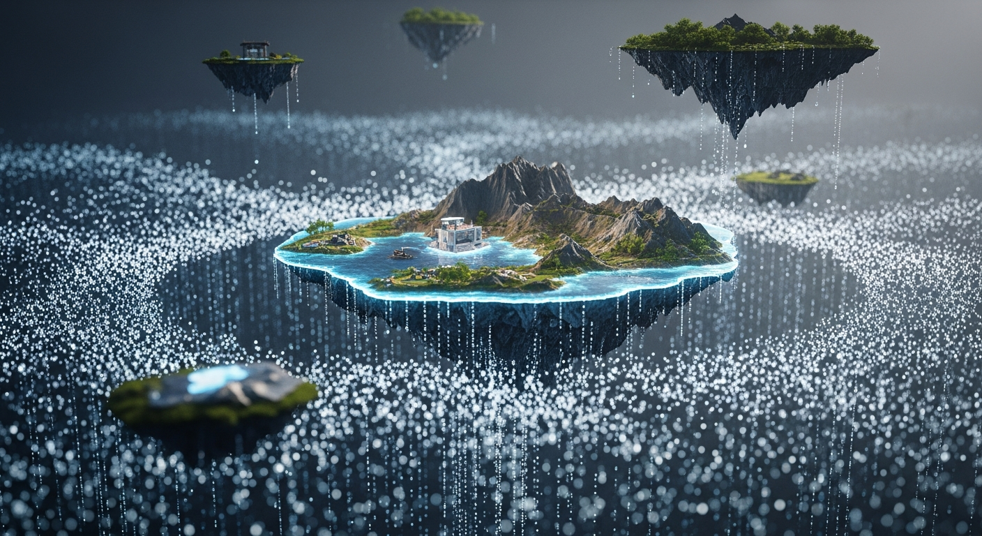 "영화 속 매트릭스 구현?" 알리바바 해피 오이스터 실시간 가상 세계