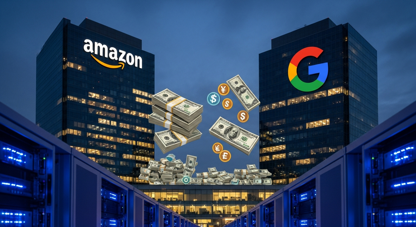 “주가 폭락해도 고!” 아마존·구글, 530조 베팅한 진짜 이유