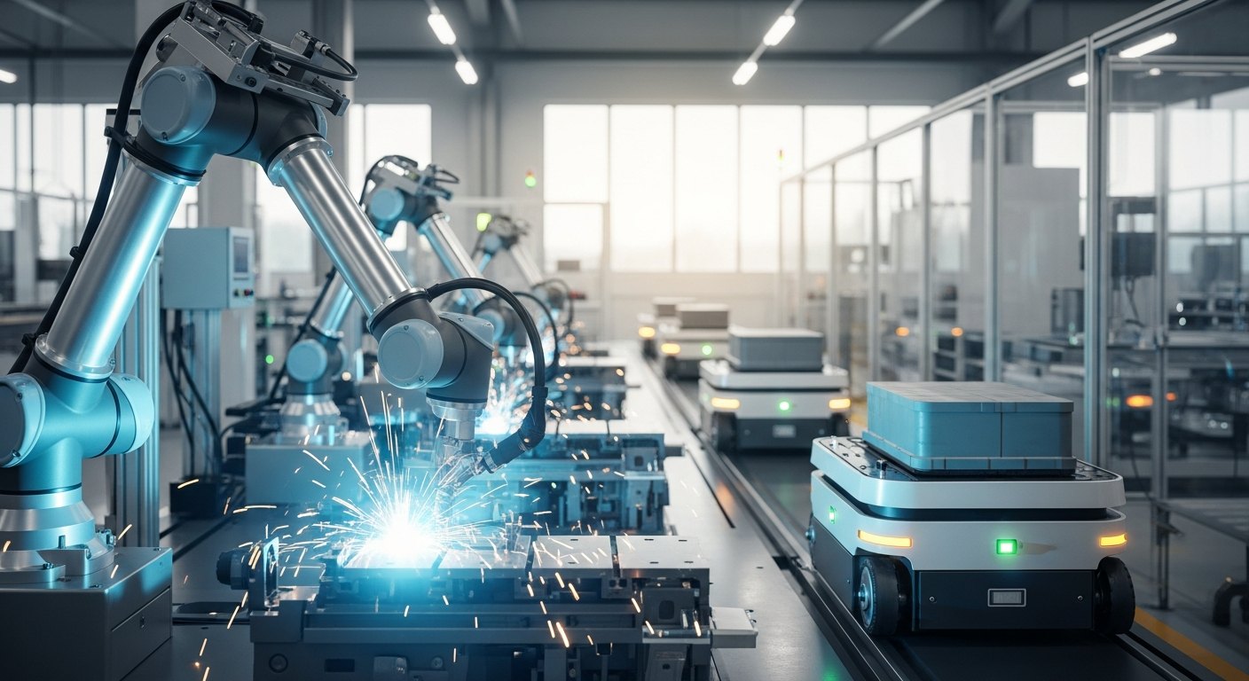 “로봇이 용접까지?” 한화, AI 입고 확 달라진 신제품 3종 공개