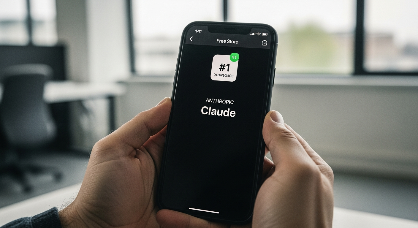 “트럼프가 쫓아낸 AI” 미국 앱스토어 1위 찍은 사연