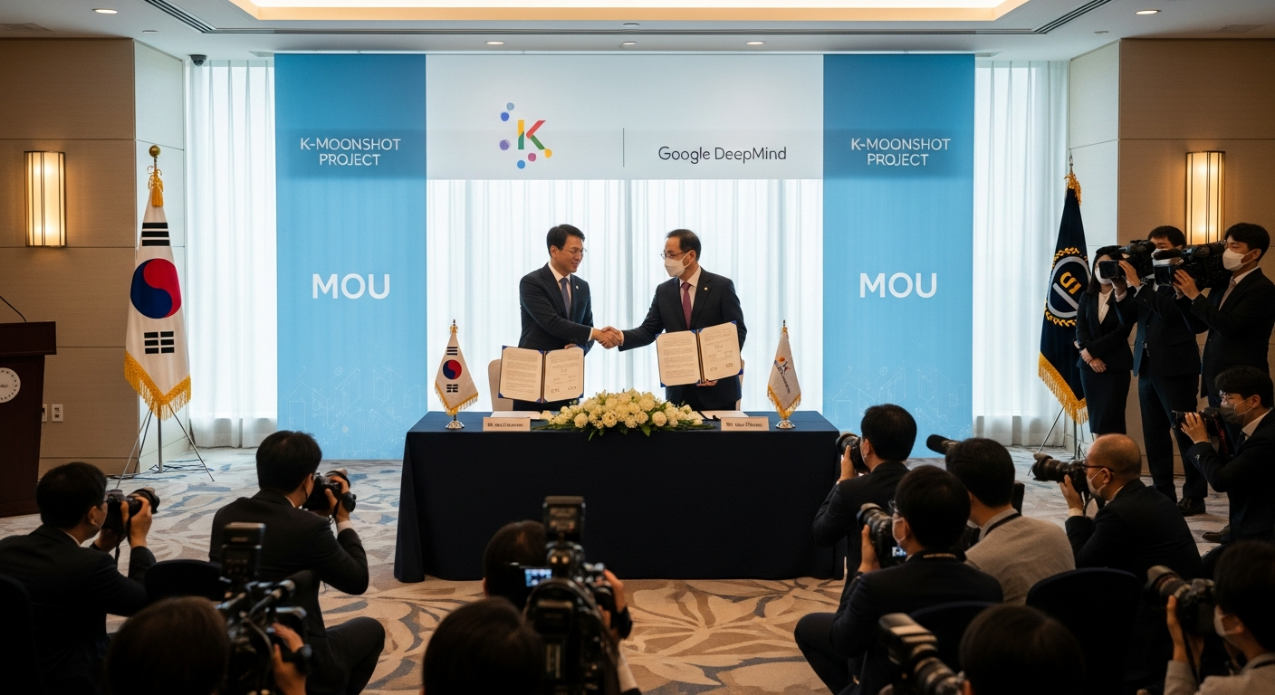 “한국판 NASA 꿈 이룬다” 구글 딥마인드와 K-문샷 프로젝트 본격 시작