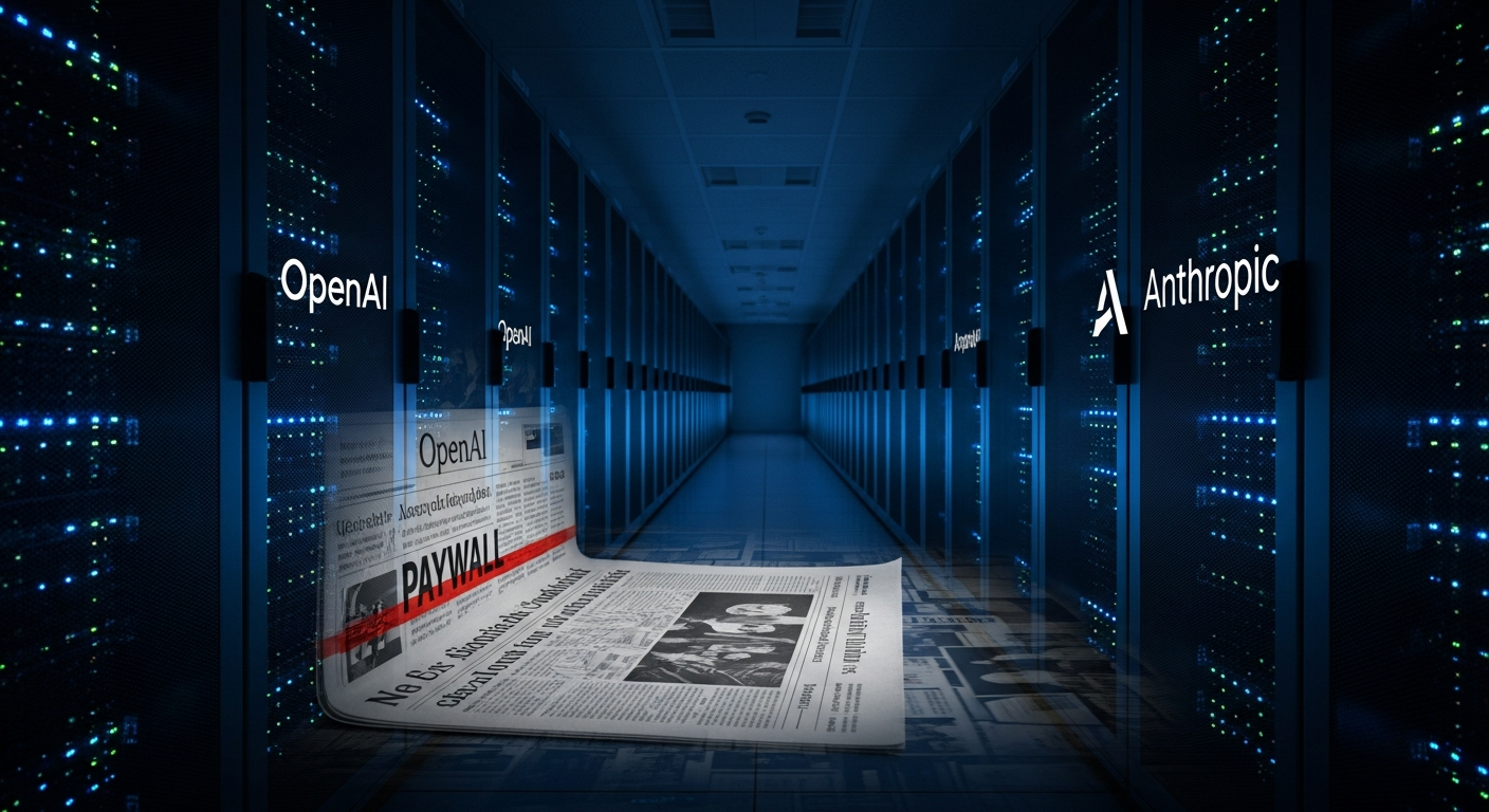 “공짜 데이터는 없었다” AI 거인들, 몰래 훔친 기사로 학습