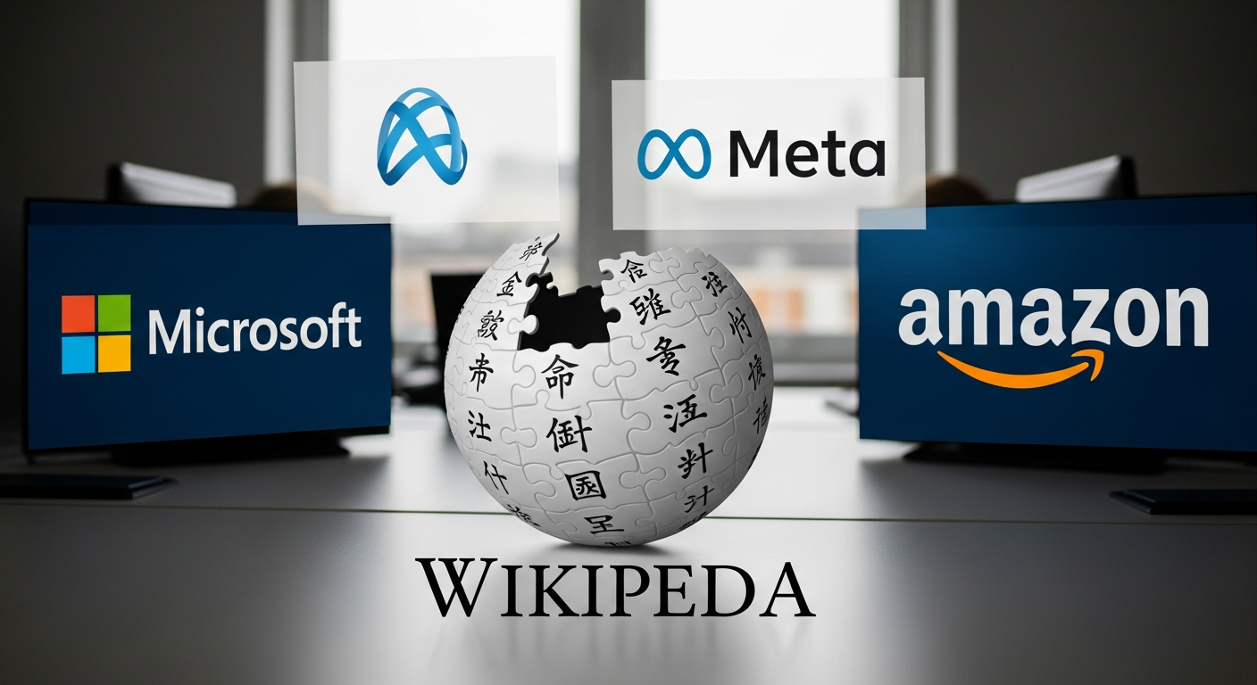 “공짜는 없다” 빅테크가 위키백과에 돈 내는 진짜 이유