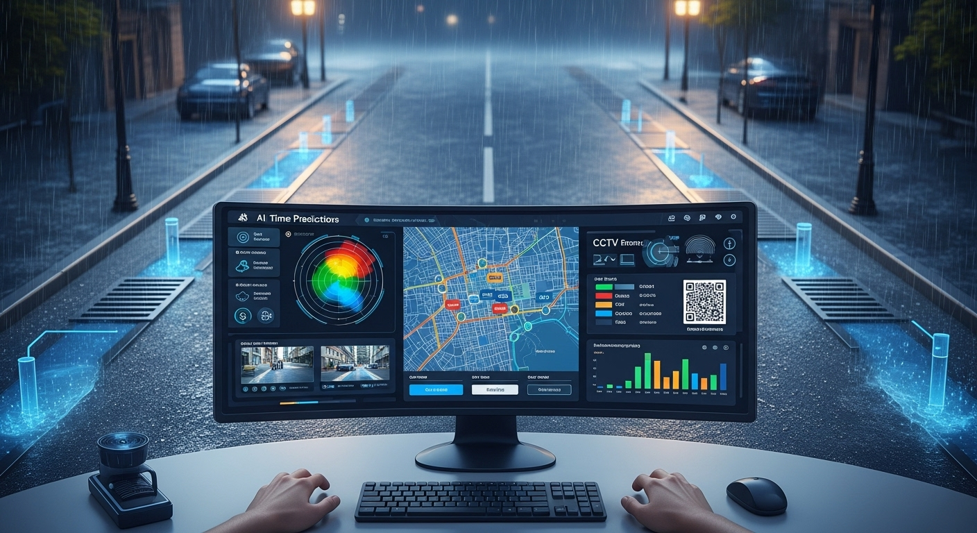 "더 이상 물난리는 없다" AI가 침수 0건 기적 만든 비결은?