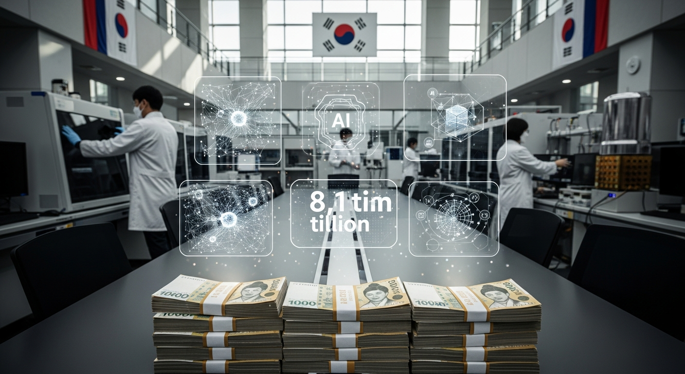 “한국 AI 미쳤다” 8조 원 쏟아붓는 역대급 프로젝트 시작