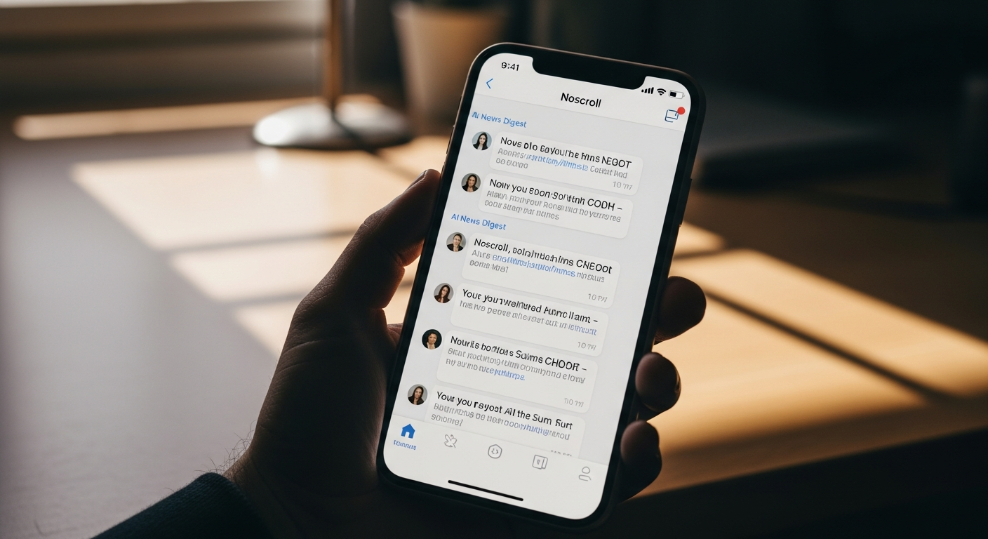 “SNS 중독에서 탈출?” 둠스크롤 대신 해주는 챗GPT 봇 등장