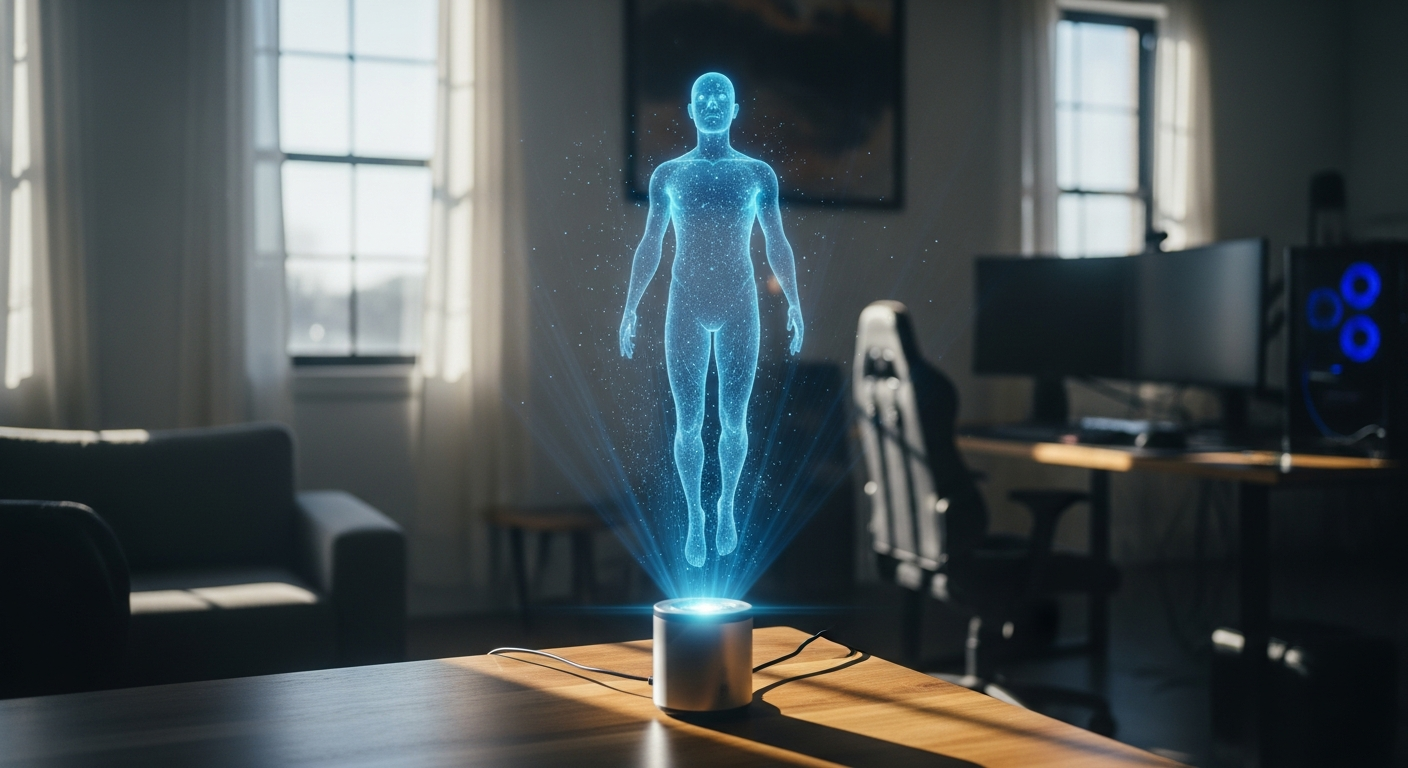 “페이커가 눈앞에?” 책상 위 홀로그램 AI 비서 드디어 현실로