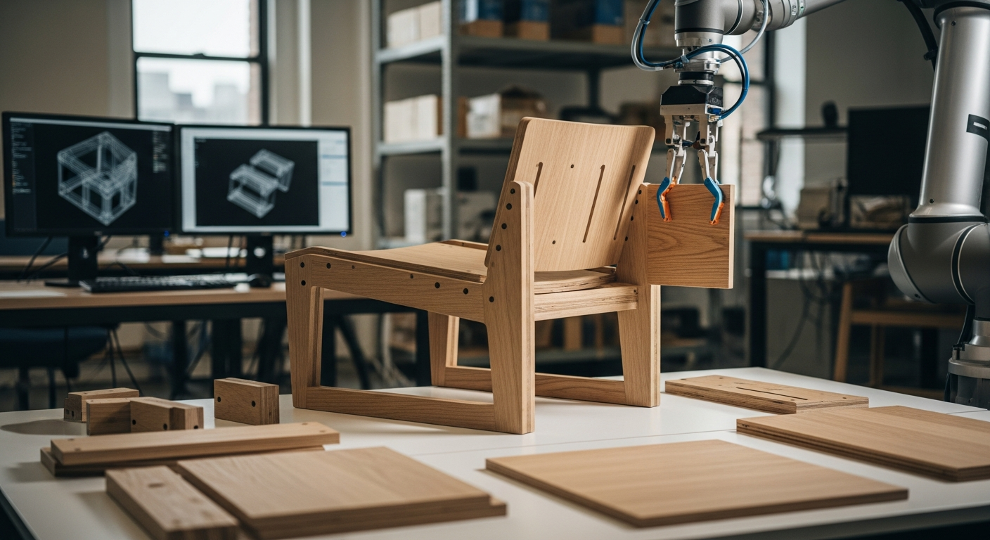“이케아 긴장해라” 말하면 뚝딱 만드는 AI 로봇 등장