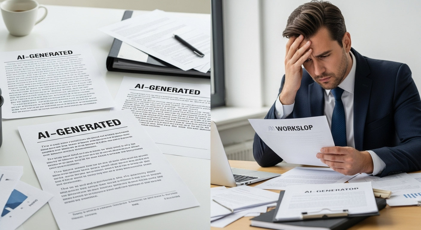 “AI 도입 회사 95%가 망했다” 그 뒤에 숨은 워크슬롭의 정체