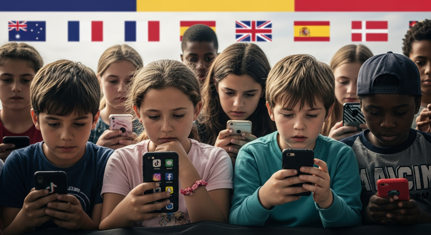 “SNS 하면 불법?” 16세 미만 계정 막는 나라들 최근 상황