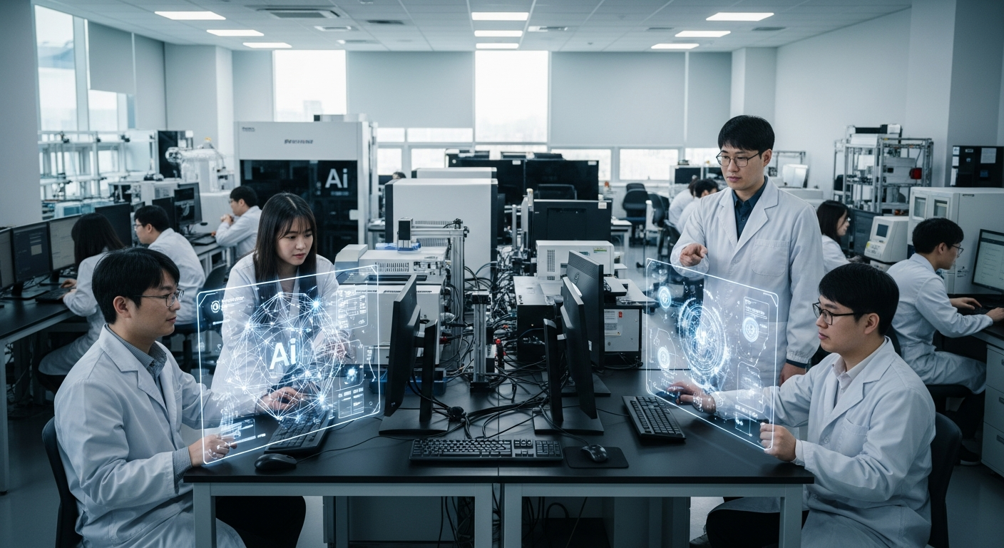 “R&D 예산 25% 폭증” AI와 반도체에 8조 원 쏜다