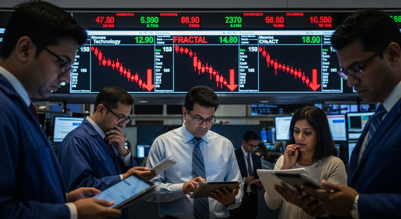 “AI 거품 터졌나?” 인도 1호 상장사, 첫날부터 7% 폭락