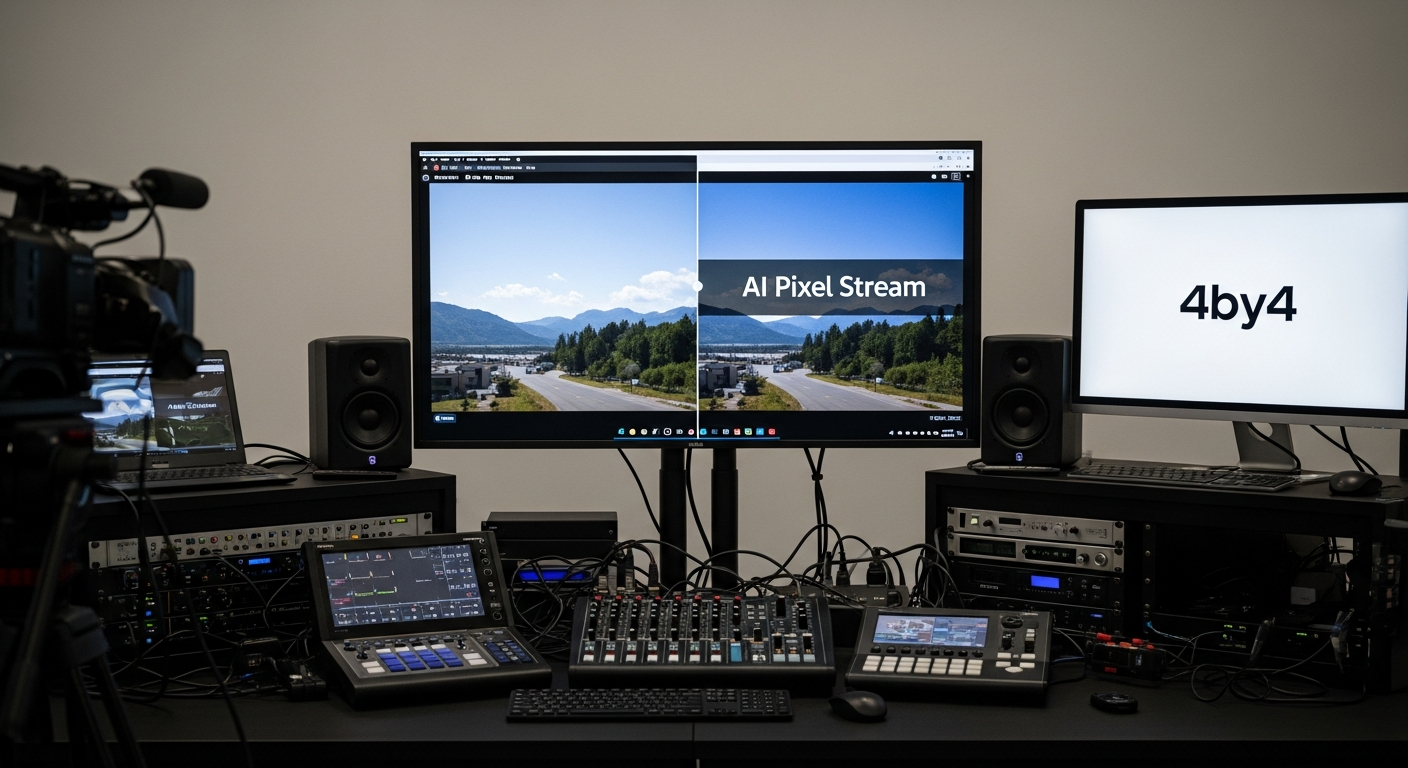 “라이브 방송 화질 구리다고 욕하지 마세요” AI가 실시간으로 해결