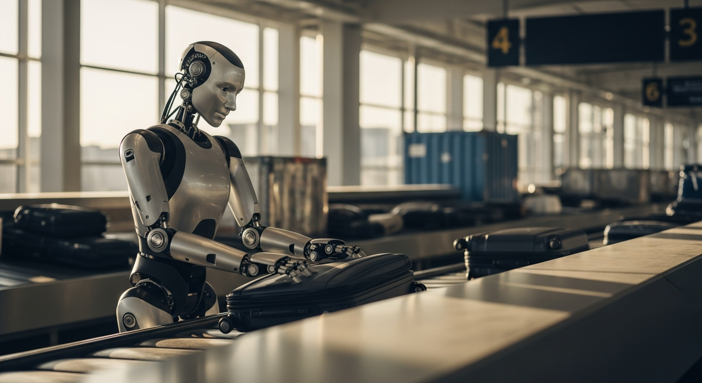 “내 가방 로봇이?” 일본항공 하네다공항 휴머노이드 로봇 전격 도입