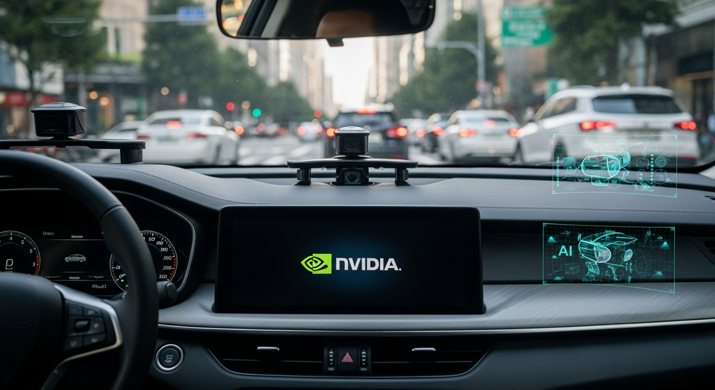 “자동차에 진짜 뇌를 심었다” 엔비디아 자율주행 AI 공개