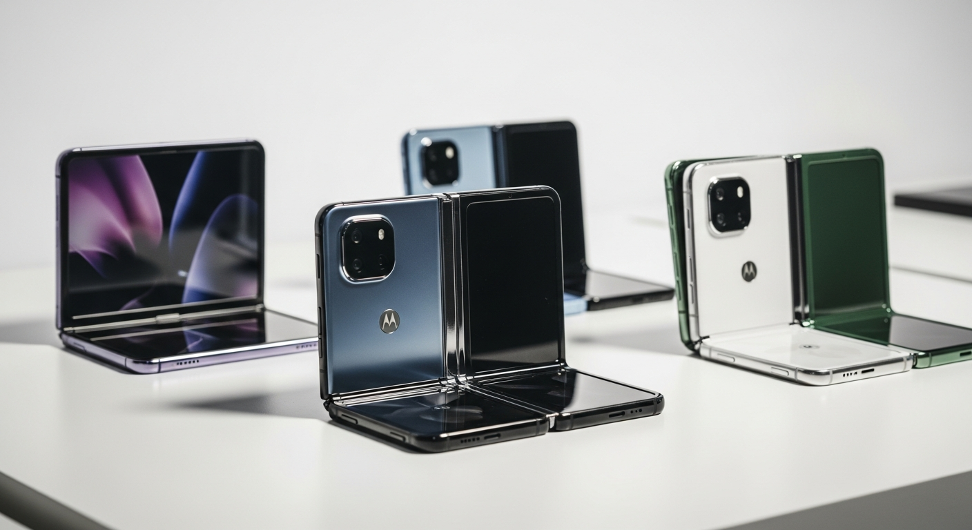 “삼성 긴장해야 할까?” 모토로라 레이저 첫 대형 폴더블폰 등판