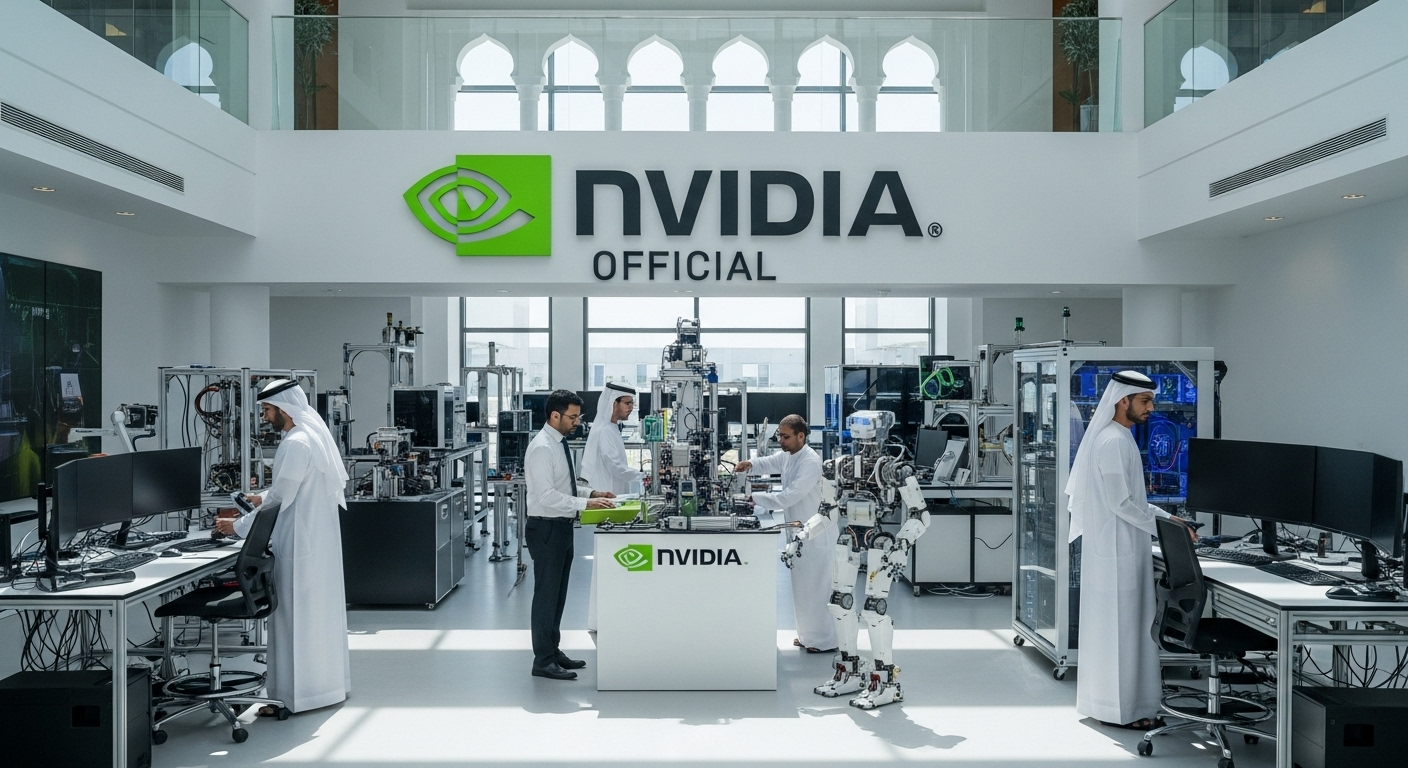 “석유 시대는 끝났다?” UAE, 엔비디아 손잡고 AI 심는다