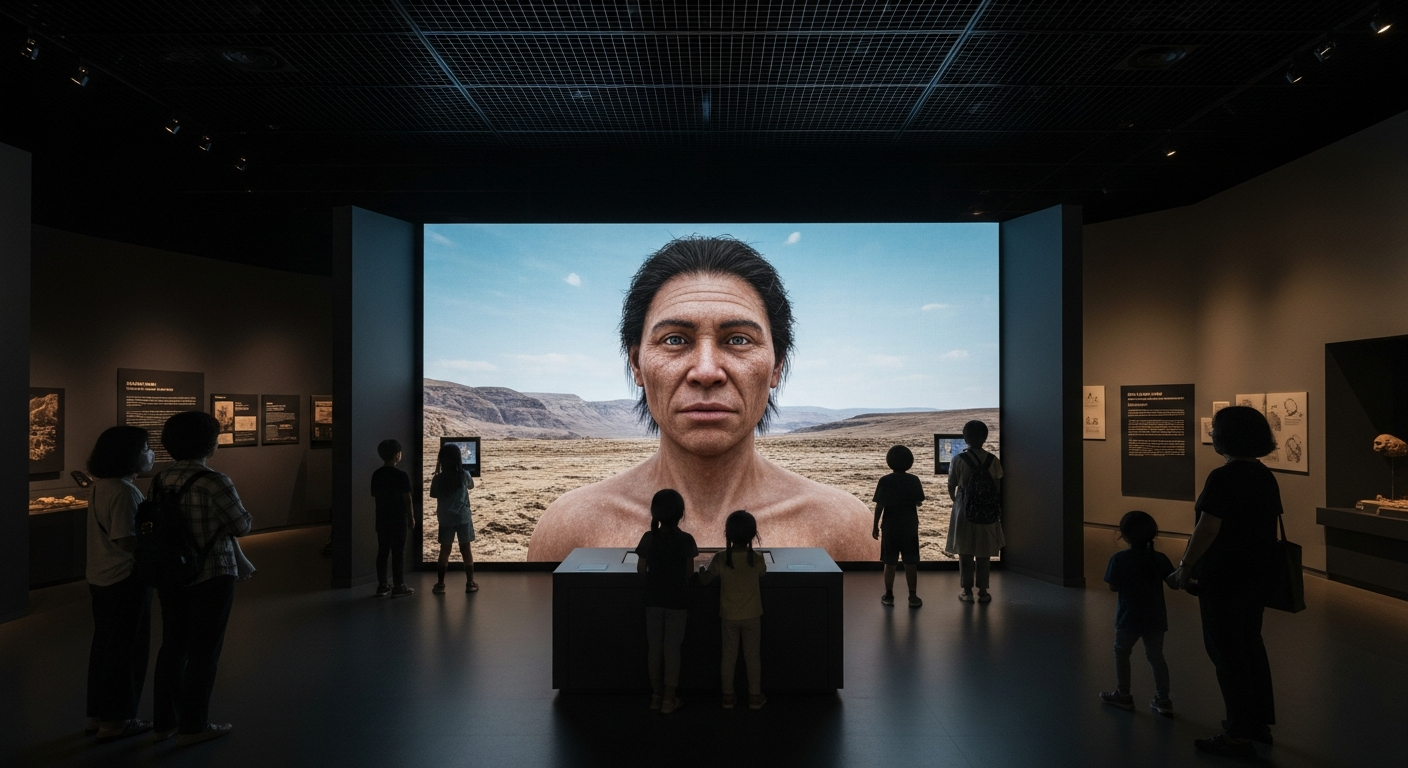 “말 걸면 대답한다..” 30만년 전 원시인, AI로 부활