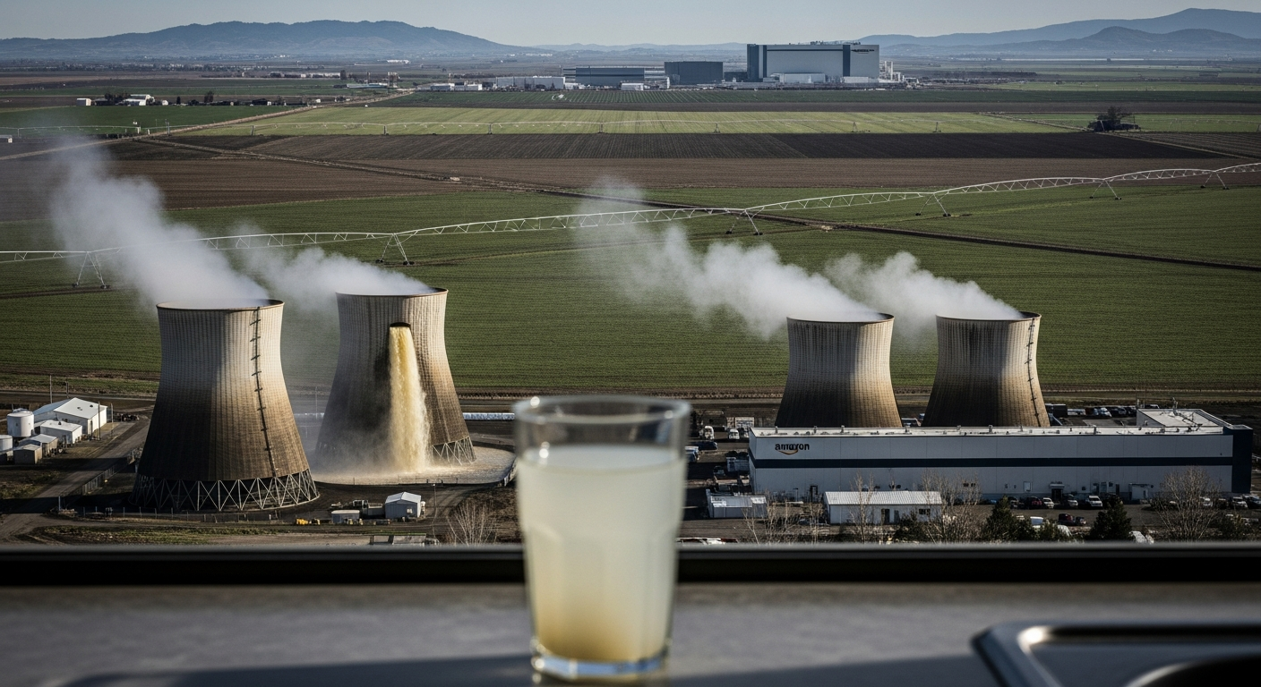 “절대 마시면 안 돼요” 아마존 데이터센터가 식수를 독극물로 바꿨다