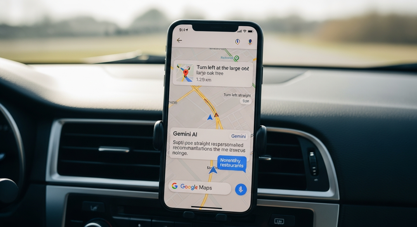 “500m 앞 좌회전은 이제 그만” 구글맵 AI, 건물 보고 길 알려준다