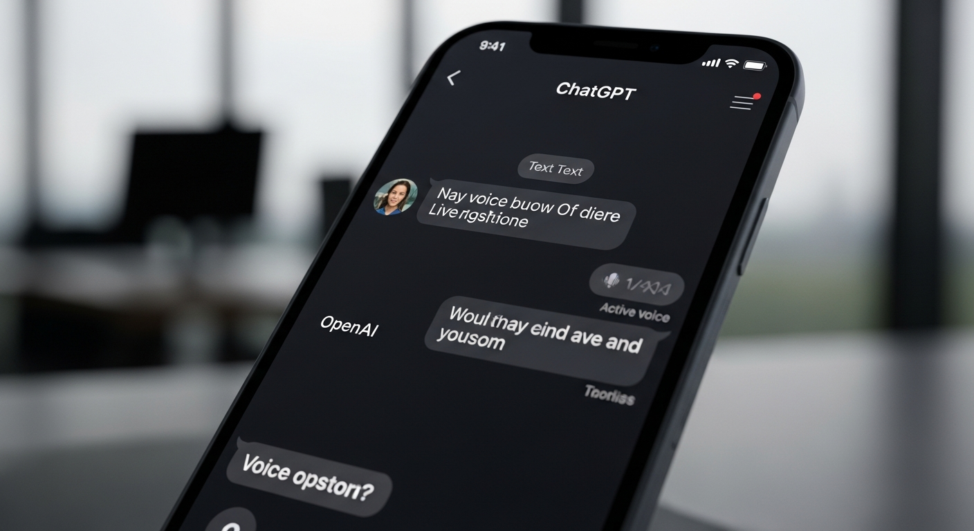 “목소리랑 글자가 합체했다?” 챗GPT 음성모드 역대급 업데이트
