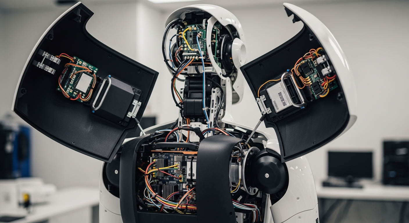 “사람이 연기하는 줄..” 논란 커지자 등 열어버린 로봇