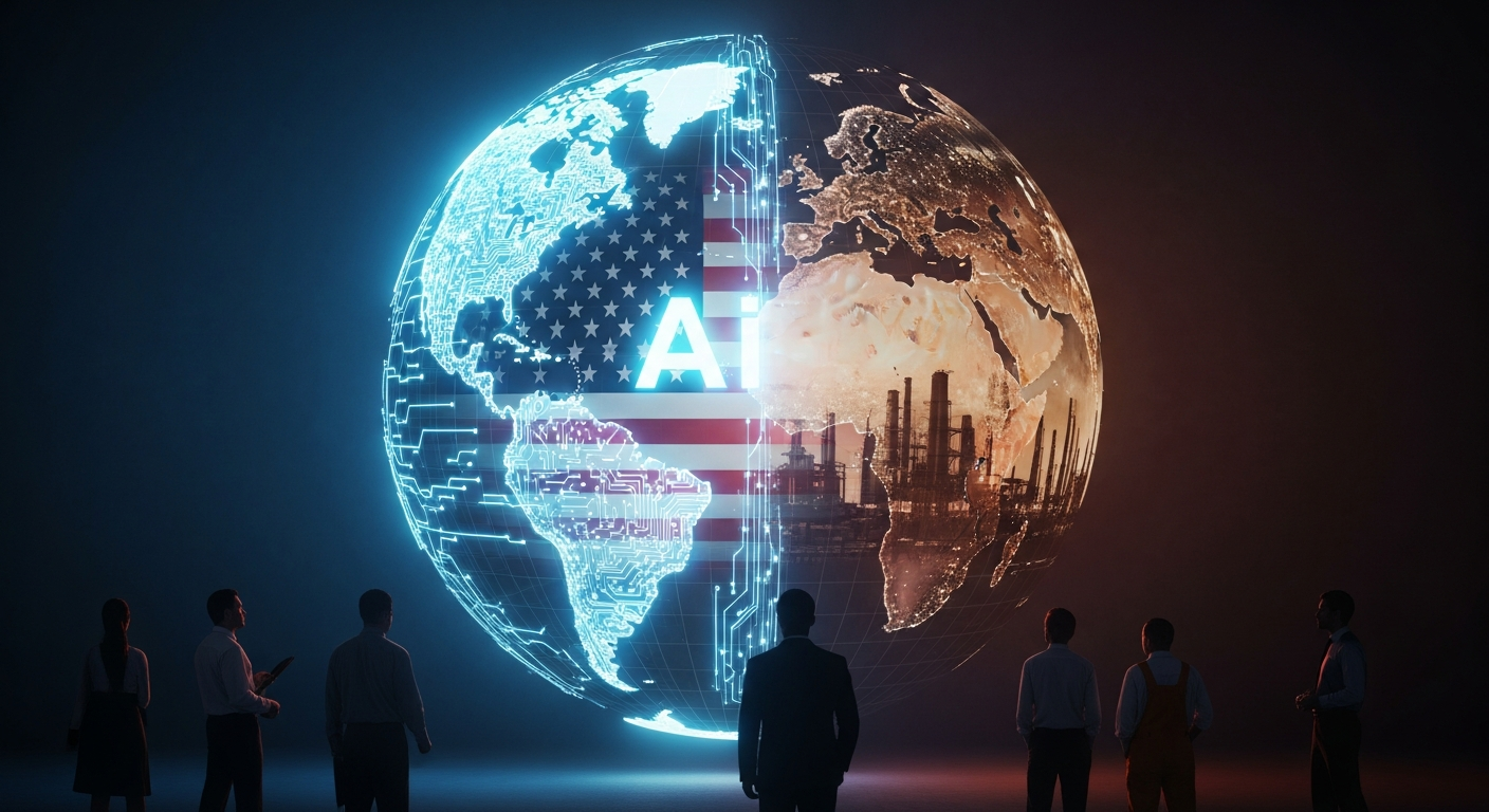 “AI 모르면 국가 파산?” 백악관이 밝힌 무서운 경제 격차