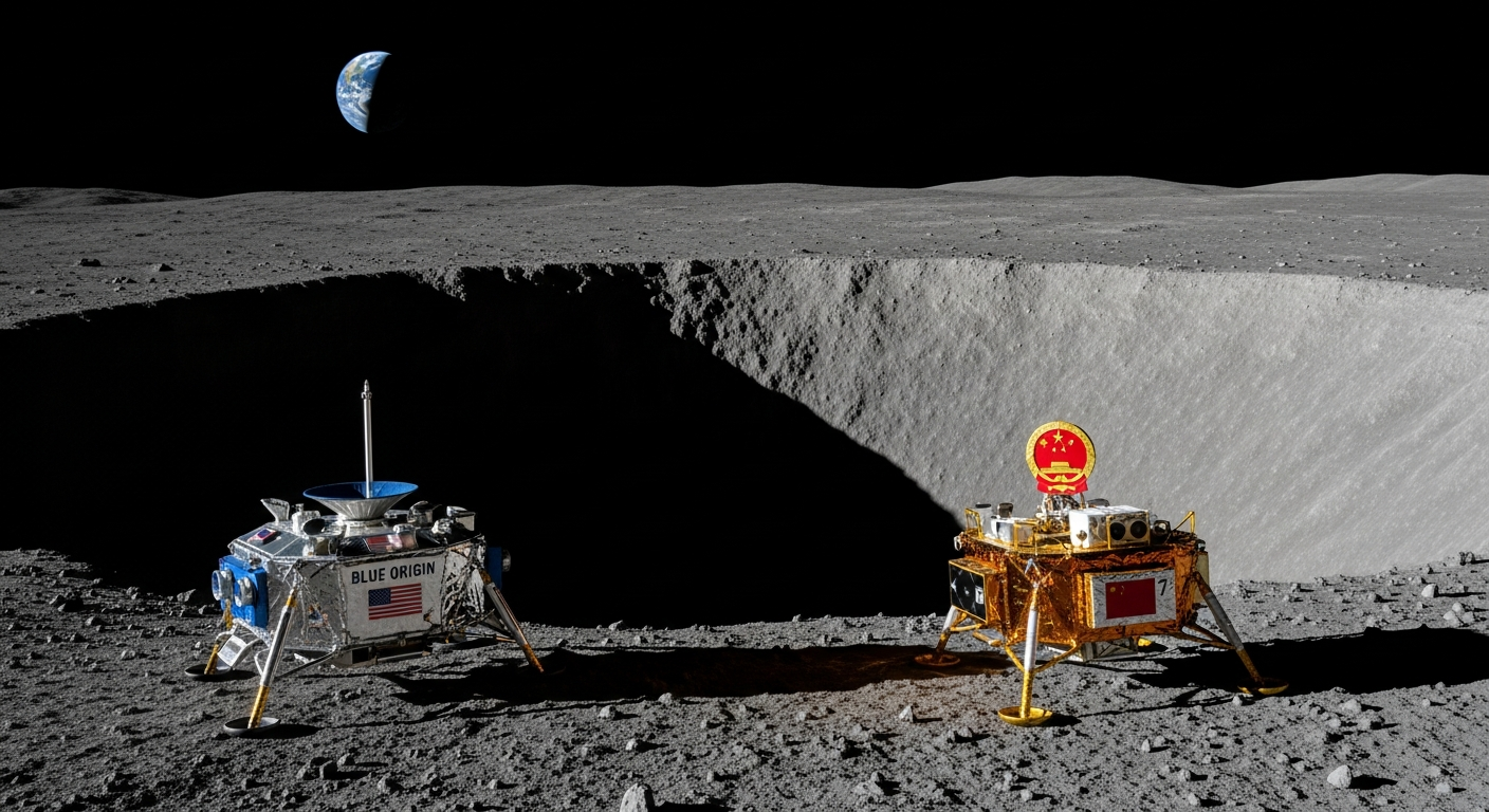 “먼저 가면 임자?” 달 남극 샤클턴 크레이터 쟁탈전의 실체