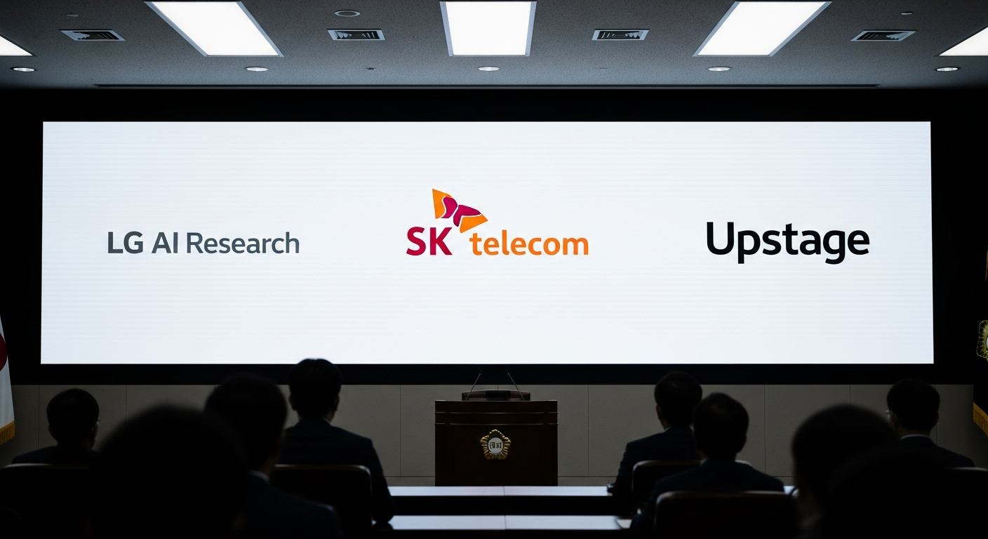 “네이버 탈락 충격” 국산 AI 대표, LG·SKT·업스테이지 확정