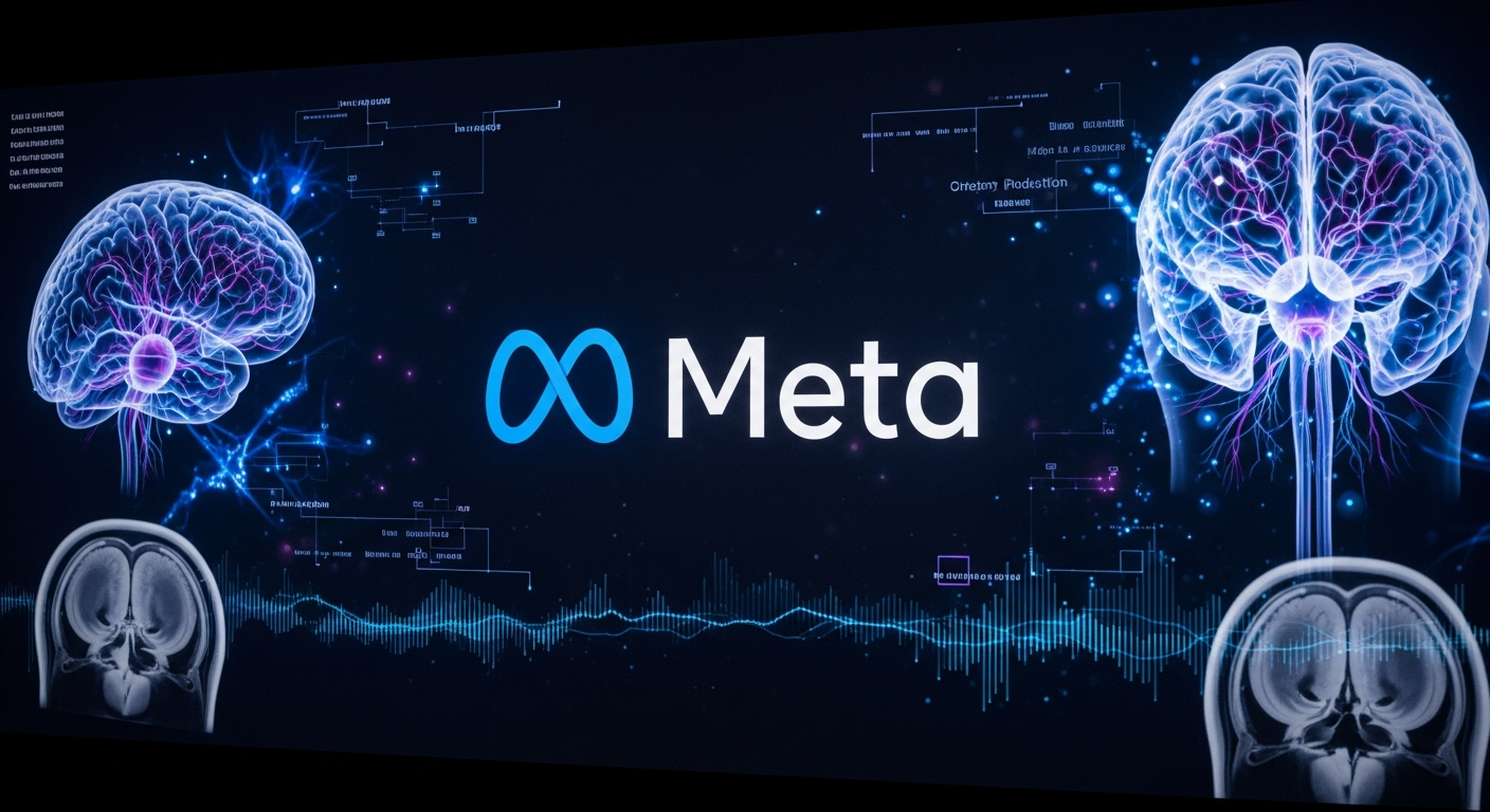 “내 생각 다 읽히나?” 메타, 인간 뇌 활동 맞춤 예측하는 AI 공개
