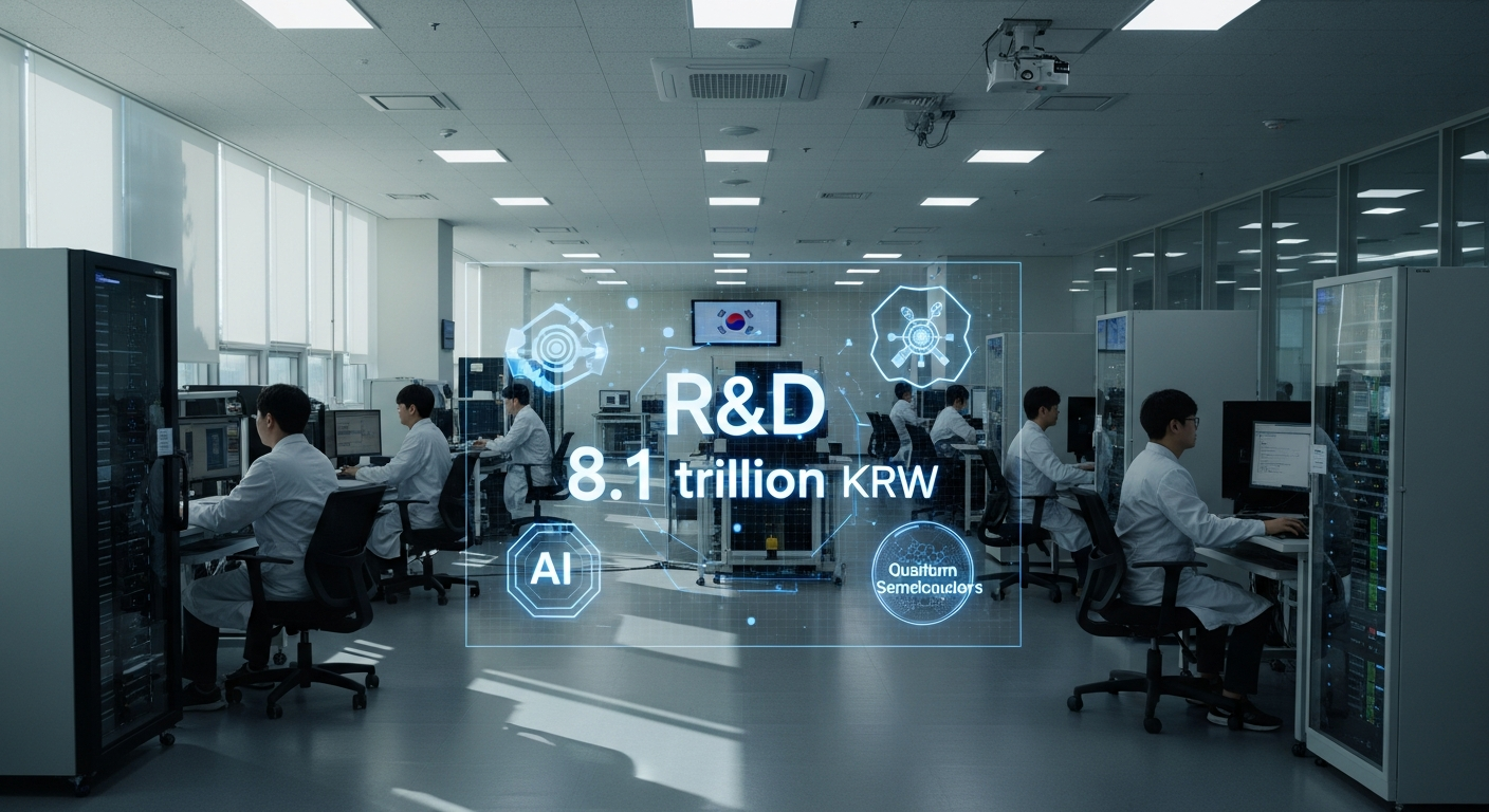 "8조 원 쏟아붓는다" 세계 AI 3강 도약 노리는 한국의 결단