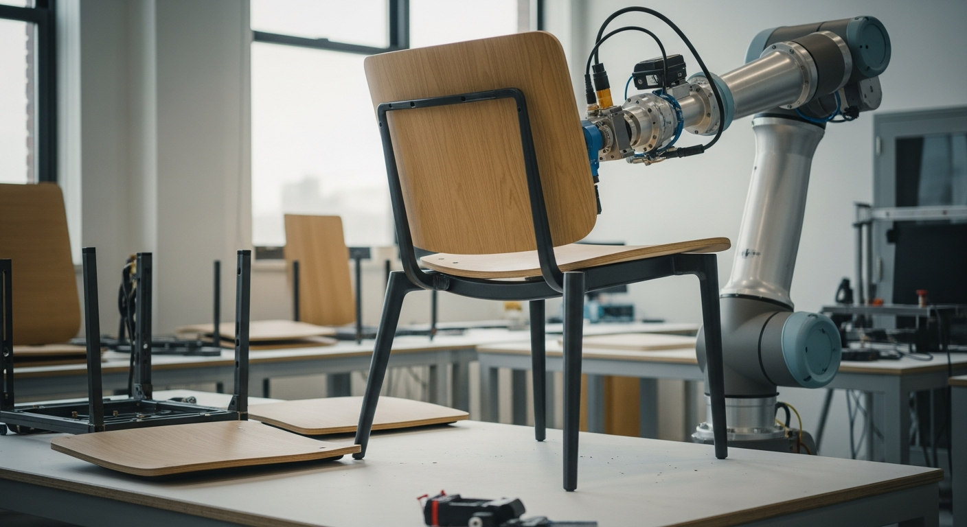 “이케아 비상 걸리나” 말만 하면 조립해주는 로봇