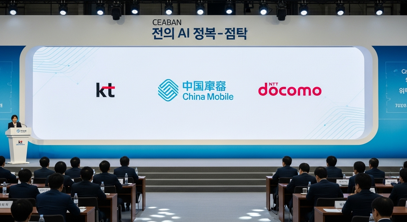 “미국 AI 독주 막겠다?” 한중일 통신 3사, AI 동맹 전격 결성