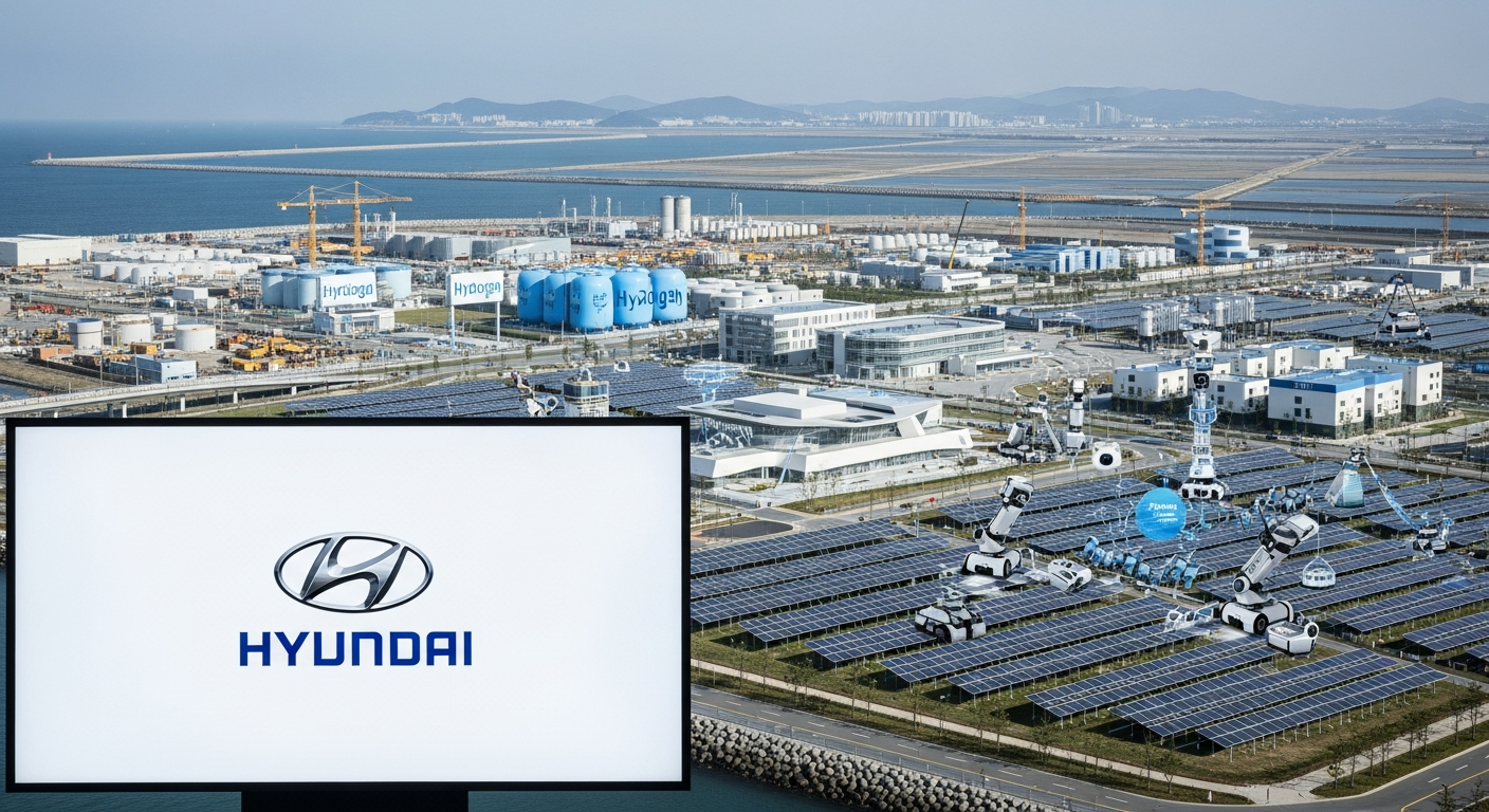 “9조 원 투입하는 미래 도시 등장?” 현대차그룹 새만금 대규모 투자